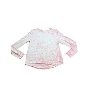 Lululemon Cirrus Wash Shirt Womens Size 2/4 Pink  Back In Action Long Sleeve Top